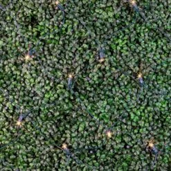 Yellow LED Net Lights 4x6 Green Wire -Christmas Lights Series 0032469 yellow led net lights 4x6 green wire