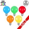Multi - G40 - Plastic Filament LED Replacement Bulbs - 25 Pack