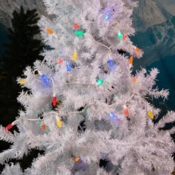 Multi 70 LED C6 Strawberry Mini Lights Commercial Grade On White Wire 11 Multi 70 LED C6 Strawberry Mini Lights Commercial Grade On White Wire -Christmas Lights Series 0032641 multi 70 led c6 strawberry mini lights commercial grade on white wire