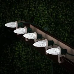 Pure White C9 LED Replacement Bulbs 25 Pack 10 Pure White C9 LED Replacement Bulbs 25 Pack -Christmas Lights Series 0032725 pure white c9 led replacement bulbs 25 pack