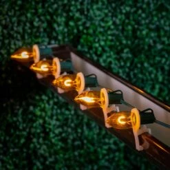 Yellow C9 U-Shaped LED Plastic Flex Filament Replacement Bulbs 25 Pack 11 Yellow C9 U-Shaped LED Plastic Flex Filament Replacement Bulbs 25 Pack -Christmas Lights Series 0032850 yellow c9 u shaped led plastic flex filament replacement bulbs 25 pack