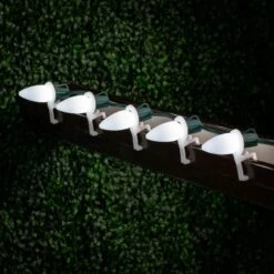 C9 - White - Ceramic (plastic) LED Replacement Bulbs - 25 Pack -Christmas Lights Series 0032877 c9 white ceramic plastic led replacement bulbs 25 pack