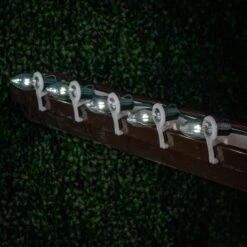 Pure White Smooth Glass C9 LED Bulbs - 25pk -Christmas Lights Series 0032905 pure white smooth glass c9 led bulbs 25pk