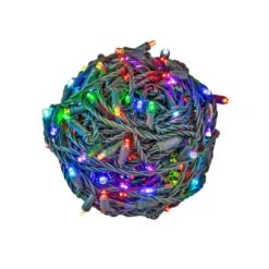 50 RGB + Warm White LED 6" Spacing Green Wire Coaxial W/o Power Supply & Remote -Christmas Lights Series 0032932 50 rgb warm white led 6 spacing green wire coaxial wo power supply remote