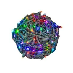 50 RGB + Warm White LED 4" Spacing Green Wire Coaxial W/o Power Supply & Remote -Christmas Lights Series 0032943 50 rgb warm white led 4 spacing green wire coaxial wo power supply remote