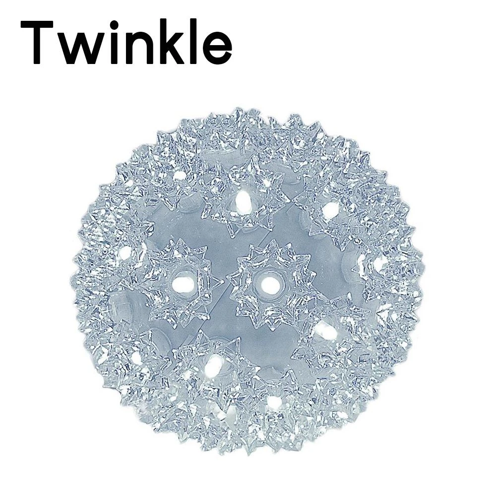 50 Twinkle LED 6" Sphere Pure White 3 50 Twinkle LED 6" Sphere Pure White - Image 3