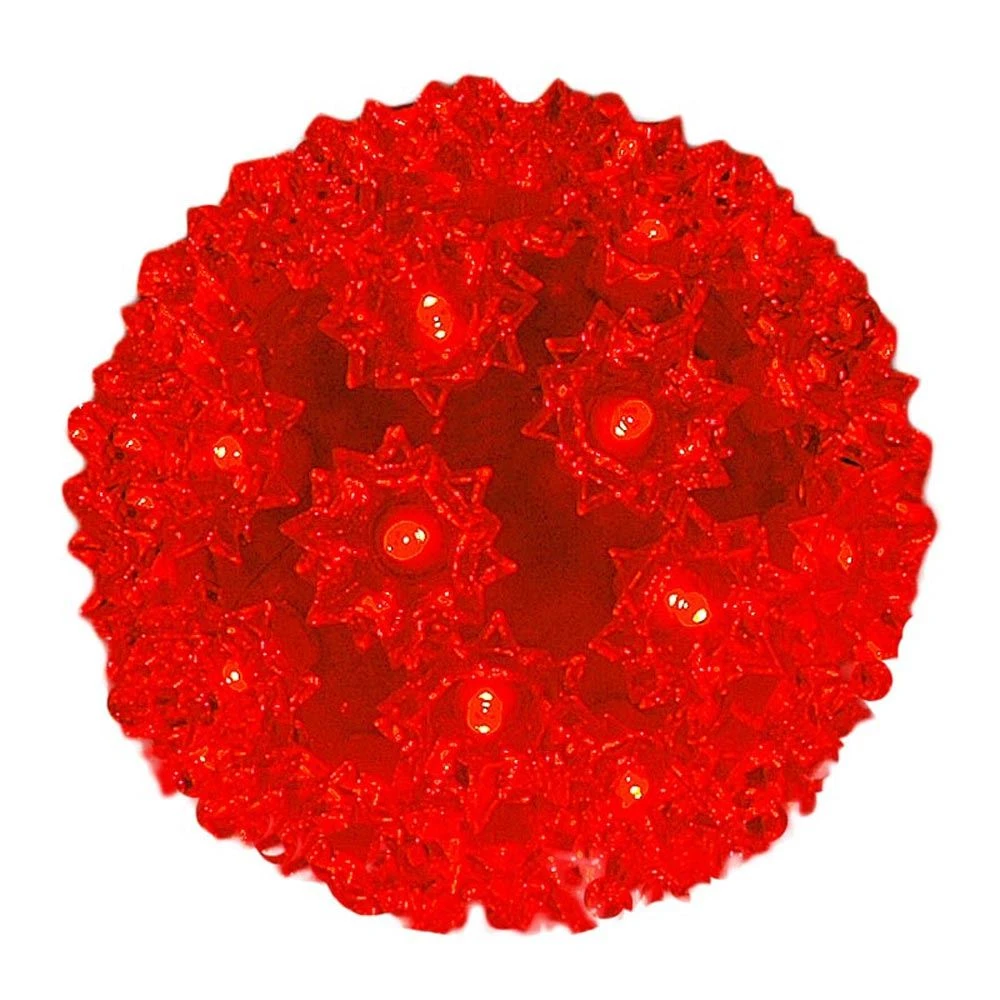 50 Red LED 6" Sphere 2 50 Red LED 6" Sphere - Image 2