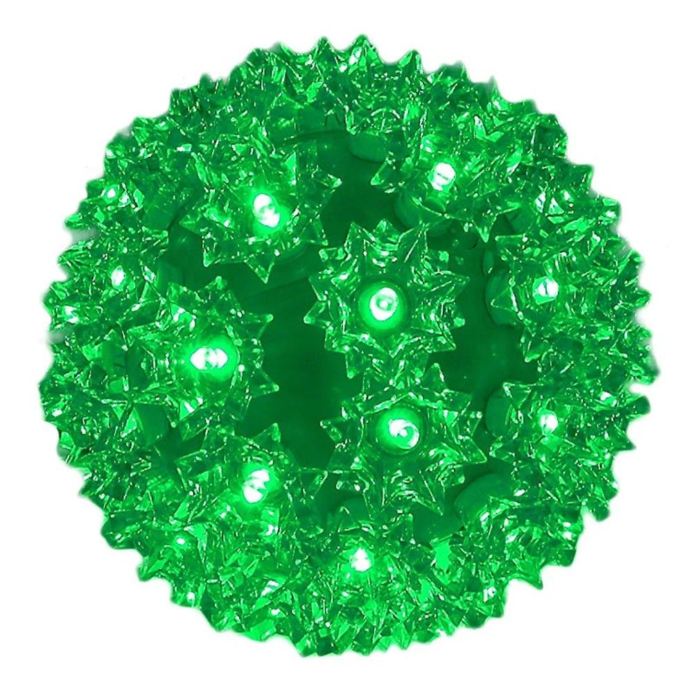 50 Green LED 6" Sphere 2 50 Green LED 6" Sphere - Image 2