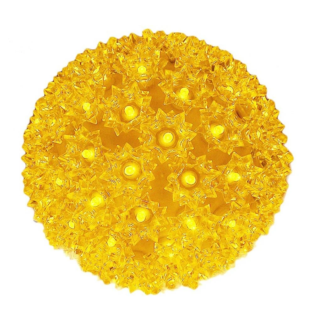 100 Yellow LED 7.5" Sphere 2 100 Yellow LED 7.5" Sphere - Image 2