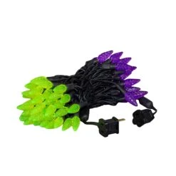 *NEW* True Twinkle Purple/Lime 70 LED C6 Strawberry Mini Lights Commercial Grade On Black Wire 10 *NEW* True Twinkle Purple/Lime 70 LED C6 Strawberry Mini Lights Commercial Grade On Black Wire -Christmas Lights Series 0033297 new true twinkle purplelime 70 led c6 strawberry mini lights commercial grade on black wire