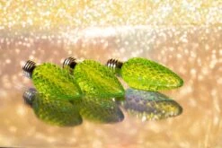 Lime Green C9 LED Replacement Bulbs 25 Pack -Christmas Lights Series 0033303 lime green c9 led replacement bulbs 25 pack