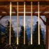 36" LED Cascading Meteor Starfall Tube Warm White Pack Of 5