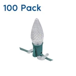 Surface Mount Clips For C9 And C7 Sockets 100 Pack