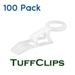 100 Pack Of C9 TUFFCLIPS WEDGE CLIP