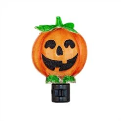 Halloween Night Light - Pumpkin - Swivel Plug W/LED Bulb -Christmas Lights Series 0033908 halloween night light pumpkin swivel plug wled bulb