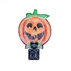 Halloween Night Light - Pumpkin - Swivel Plug W/LED Bulb -Christmas Lights Series 0033910 halloween night light pumpkin swivel plug wled bulb