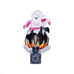 Halloween Night Light - Ghost In Cauldron - Swivel Plug W/LED Bulb 8 Halloween Night Light - Ghost In Cauldron - Swivel Plug W/LED Bulb -Christmas Lights Series 0033913 halloween night light ghost in cauldron swivel plug wled bulb