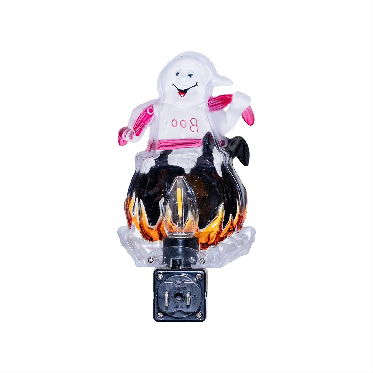 Halloween Night Light - Ghost In Cauldron - Swivel Plug W/LED Bulb 4 Halloween Night Light - Ghost In Cauldron - Swivel Plug W/LED Bulb - Image 4