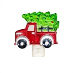 Christmas Night Light - Truck & Tree - Swivel Plug W/LED Bulb -Christmas Lights Series 0033921 christmas night light truck tree swivel plug wled bulb