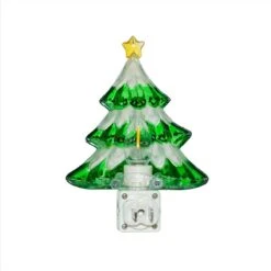 Christmas Night Light - Christmas Tree - Swivel Plug W/LED Bulb -Christmas Lights Series 0033940 christmas night light christmas tree swivel plug wled bulb