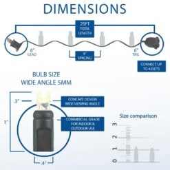 Commercial Grade Wide Angle 50 LED Purple/Lime 25' Long On Black Wire 10 Commercial Grade Wide Angle 50 LED Purple/Lime 25' Long On Black Wire -Christmas Lights Series 0033986 commercial grade wide angle 50 led purplelime 25 long on black wire