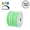 150 Ft Green LED Mini Neon Flex Rope Light Spool 120 Volt