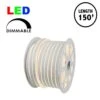 150 Ft Warm White LED Mini Neon Flex Rope Light Spool 120 Volt