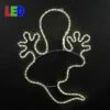 24" Spooky Ghost LED Rope Light Motif