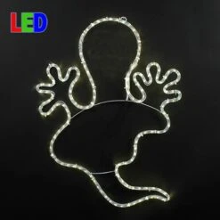 24" Spooky Ghost LED Rope Light Motif