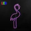 24" Pink Flamingo LED Rope Light Motif