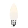 C9 - Warm White - Ceramic (plastic) LED Replacement Bulbs - 25 Pack