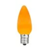 C9 - Orange - Ceramic (plastic) LED Replacement Bulbs - 25 Pack