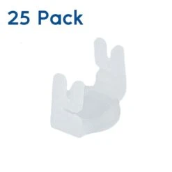 Magnetic Light Clips Clear 25 Pack